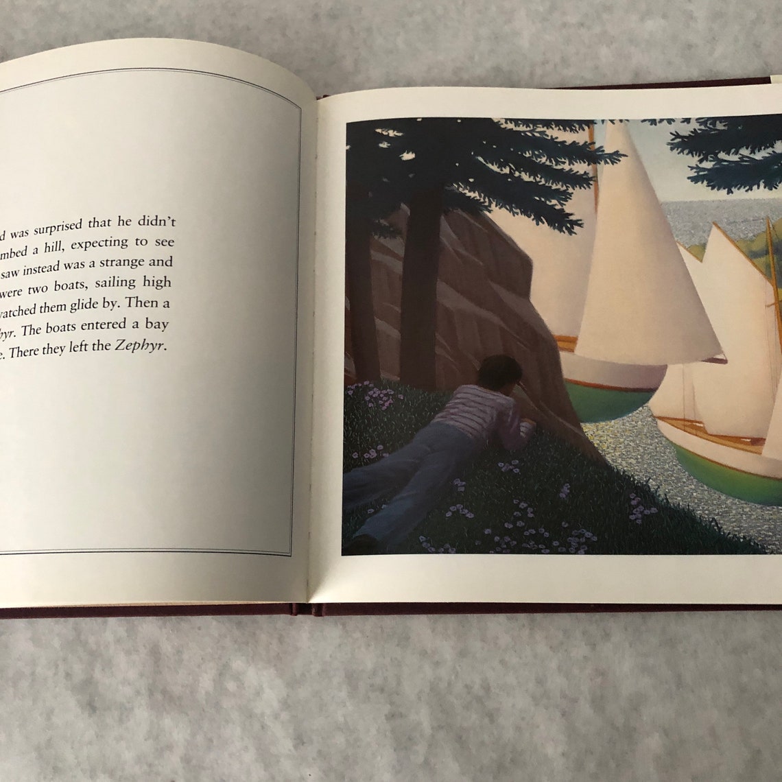 The Wreck of the Zephyr by Chris Van Allsburg The Wreck of the Zephyr by Chris Van Allsburg