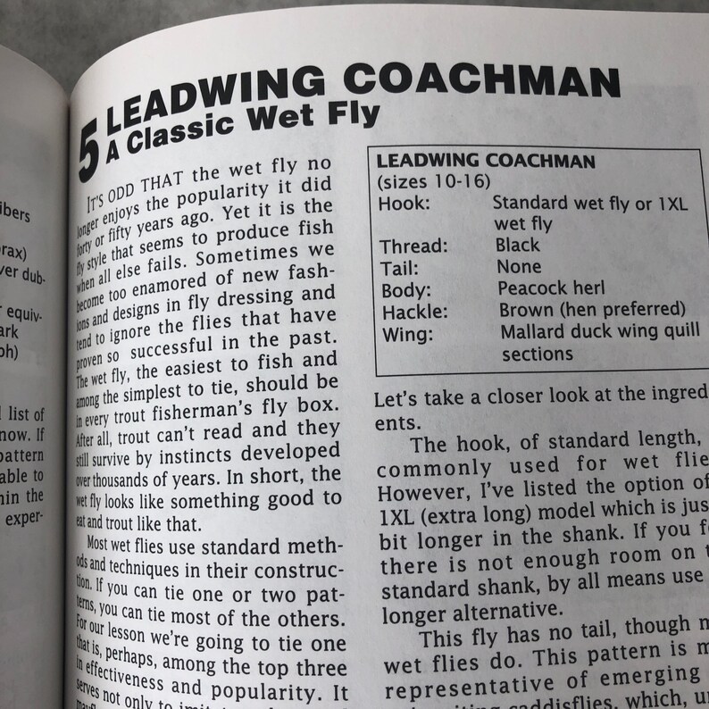 Orvis Guide to Beginning Fly Tying Book How to Tie Flys Etsy