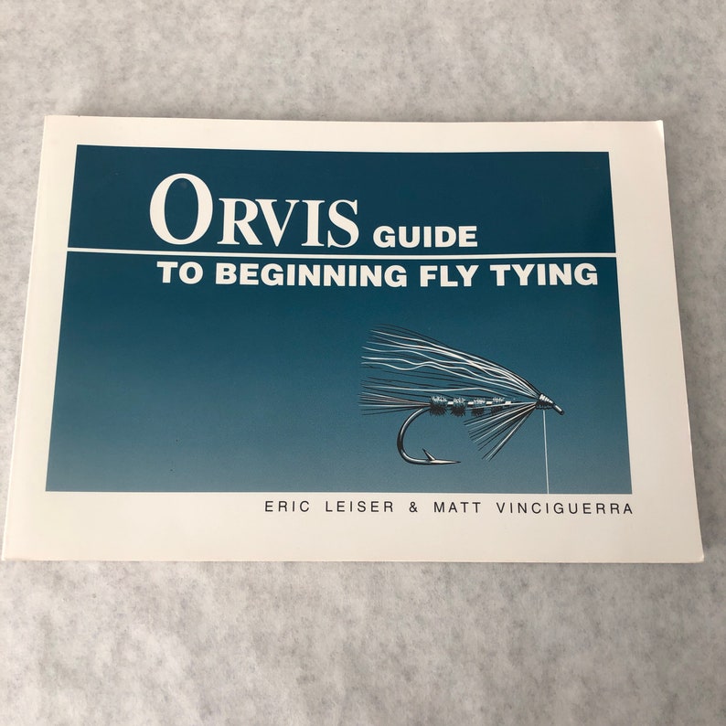 Orvis Guide to Beginning Fly Tying Book How to Tie Flys Etsy