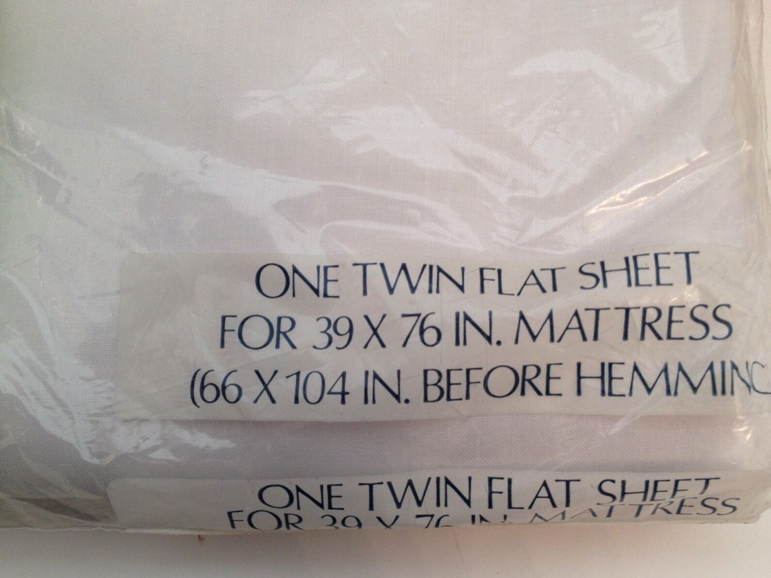 Vintage Dan River Twin Flat Sheet Cotton Muslin Poly White Etsy
