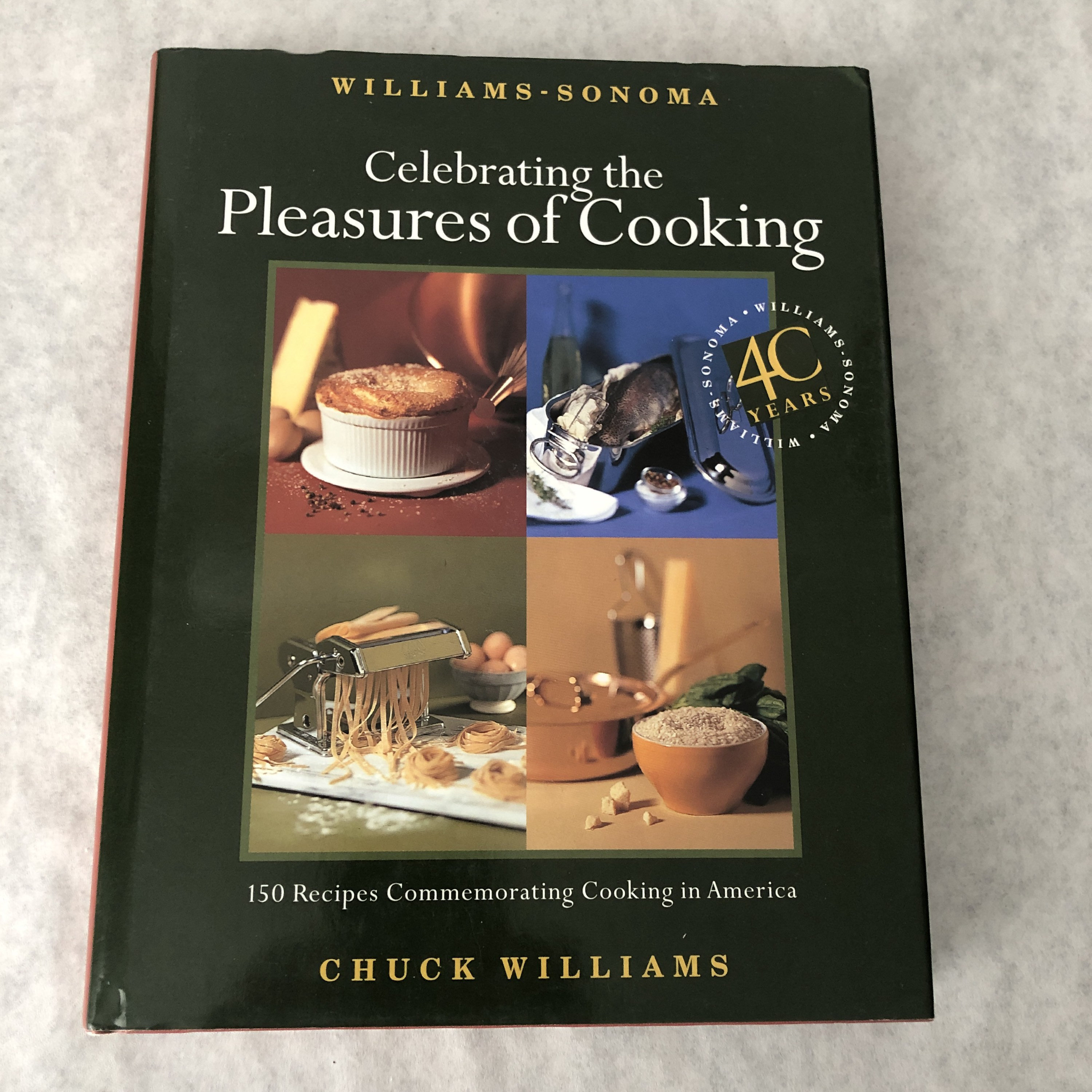 Williams Sonoma Cookbook 1997 Celebrating the Pleasures of Etsy