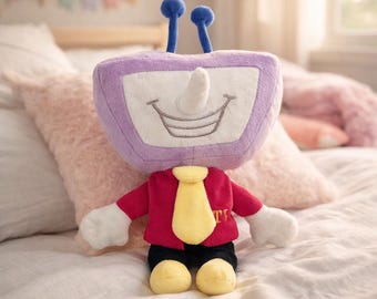 Deltarune Tenna Plush 30cm | Cute Chibi Doll | Soft Collectible Plush | Gamer Gift | Room Decoration