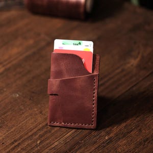 Card Holder I A minimalist Gift For Your Loved Ones I A Great Wallet And Card Holder That Will Reflect Your Style. Laser Engraving Free