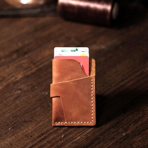 Card Holder I A minimalist Gift For Your Loved Ones I A Great Wallet And Card Holder That Will Reflect Your Style I Laser Engraving Free