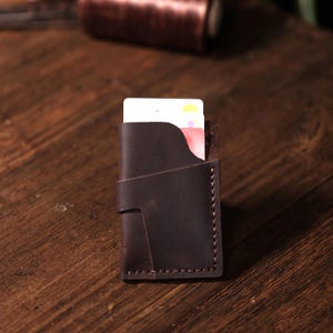 Card Holder I A minimalist Gift For Your Loved Ones I A Great Wallet And Card Holder That Will Reflect Your Style I Laser Engraving Free