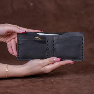 Classic Men's Wallet-A minimalist Gift For Your Loved Ones-A Great Wallet And Card Holder That Will Reflect Your Style-Laser Engraving Free