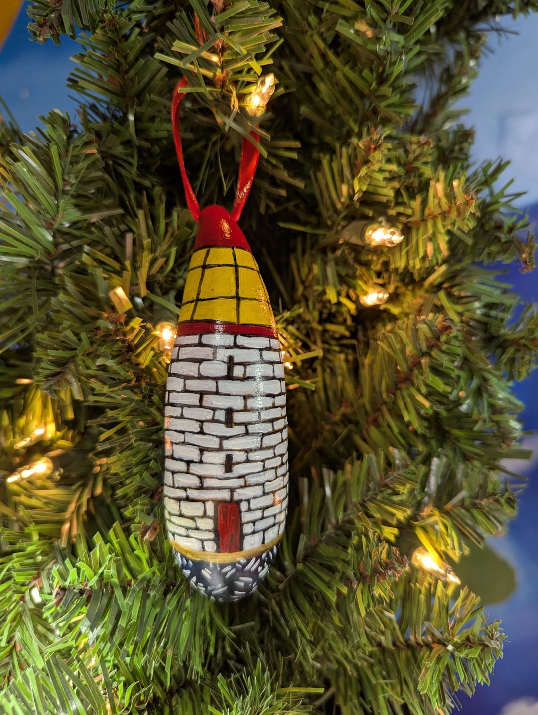 Gourd christmas tree ornaments