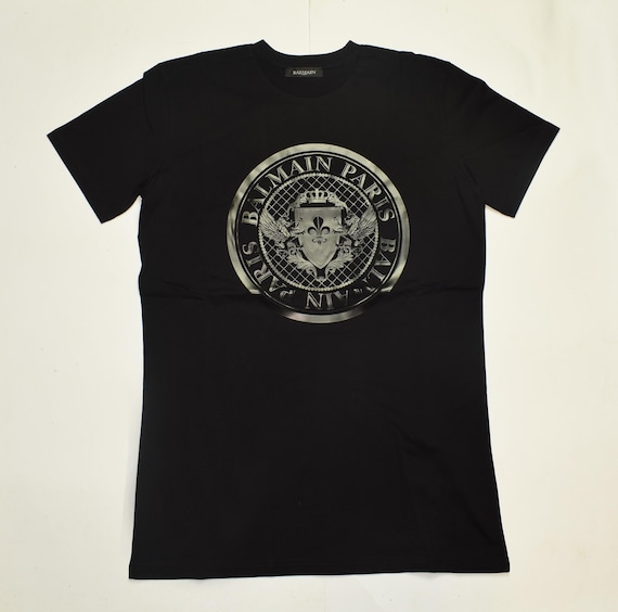 Balmain, Vintage Balmain Men's T-shirt Size US S