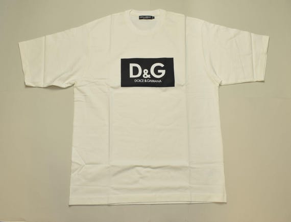 Dolce & Gabbana, Vintage Dolce & Gabbana Men's T-shirt Size US XL