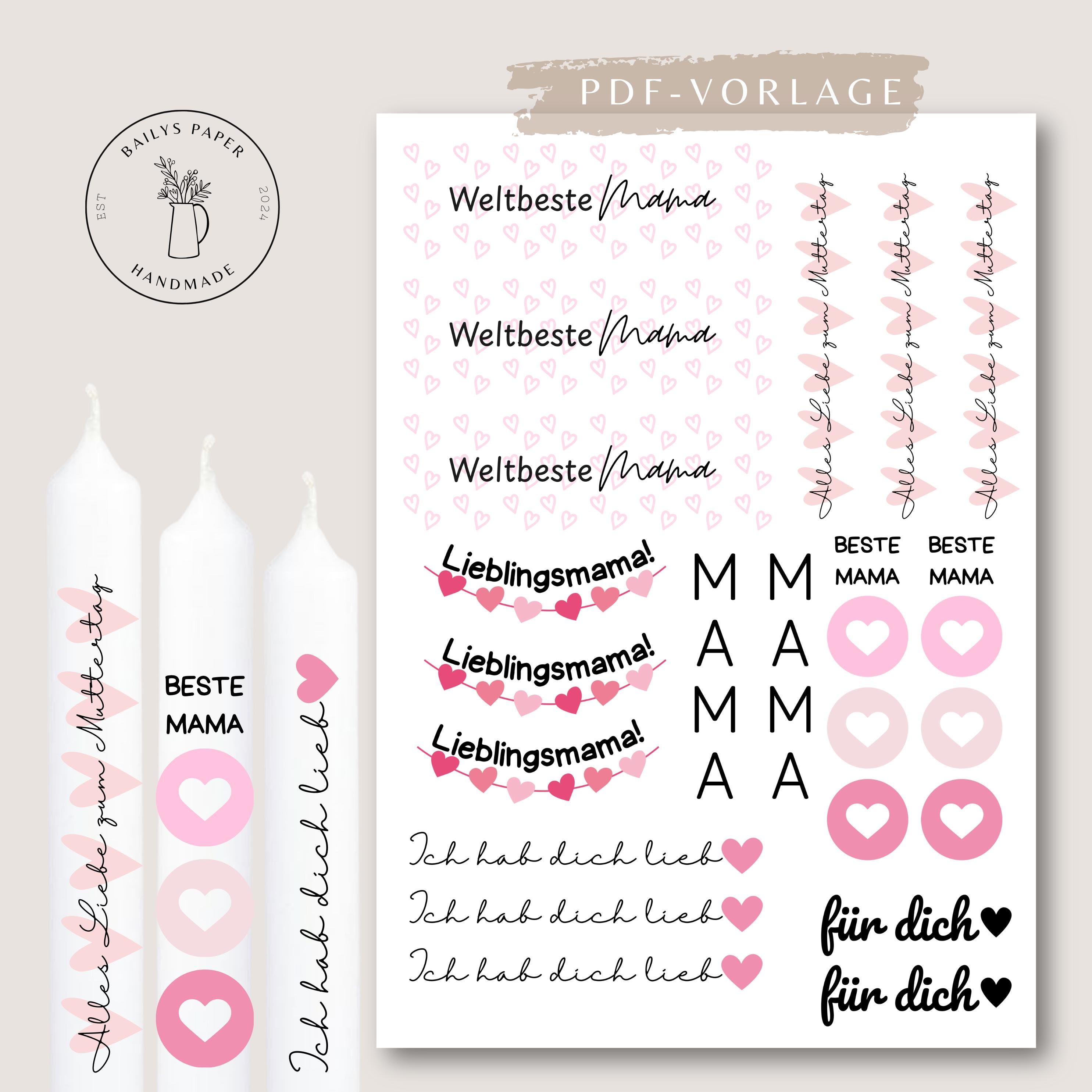 Bougeoir Fête Des Mères - Activités Manuelles Fête Des Mères