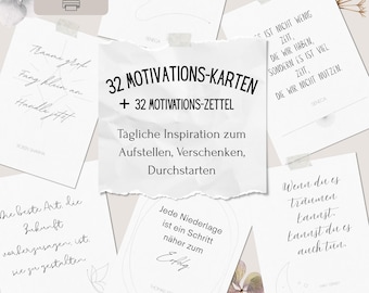Frases positivas para imprimir en formato PDF, tarjetas motivacionales, ideas de regalo, citas para descargar, atención plena, tarjetas de afirmación, ánimo.