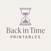 BackInTimePrintables store logo