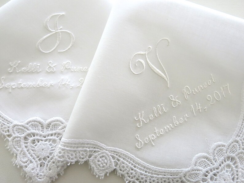 wedding hankies