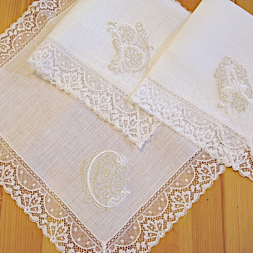 Irish Linen Lace Handkerchief With Classic Zundt Single - Etsy