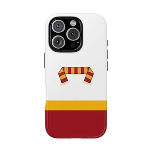 Galatasaray Scarf Design Phone Case - Trendy, Sporty, Gift Idea for Galatasaray Fans