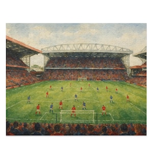 Nottingham Forest FC City Boden Stadion Jigsaw Puzzle | Fußball-Fan Geschenk, Familienspielabend, Engagierte Unterhaltung, Einzigartige Aktivität zu Hause