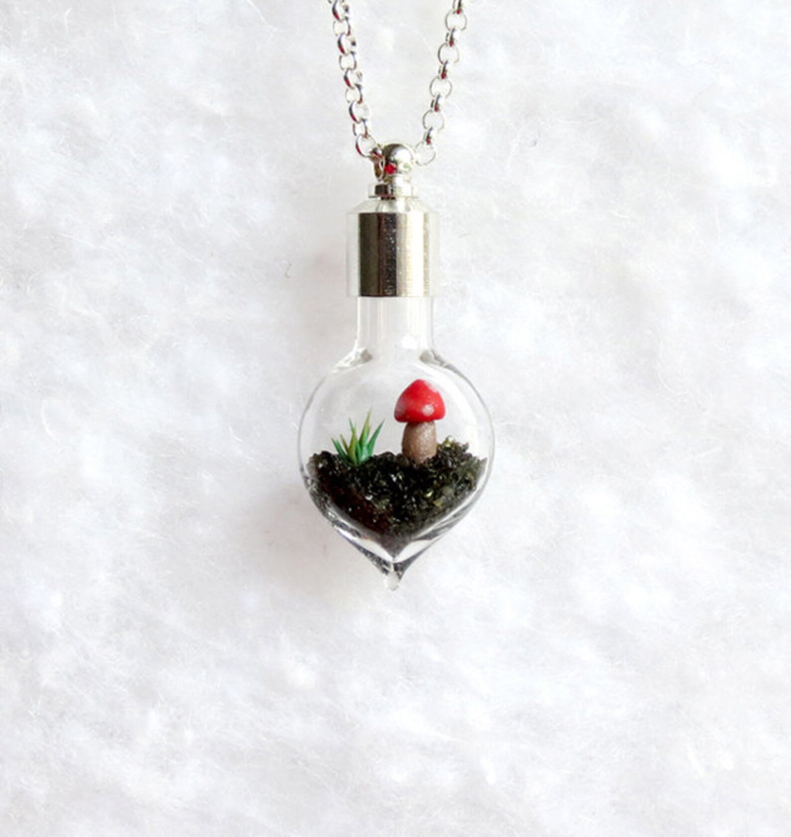 Terrarium Jewelry Terrarium Necklace Botanical Necklace Etsy