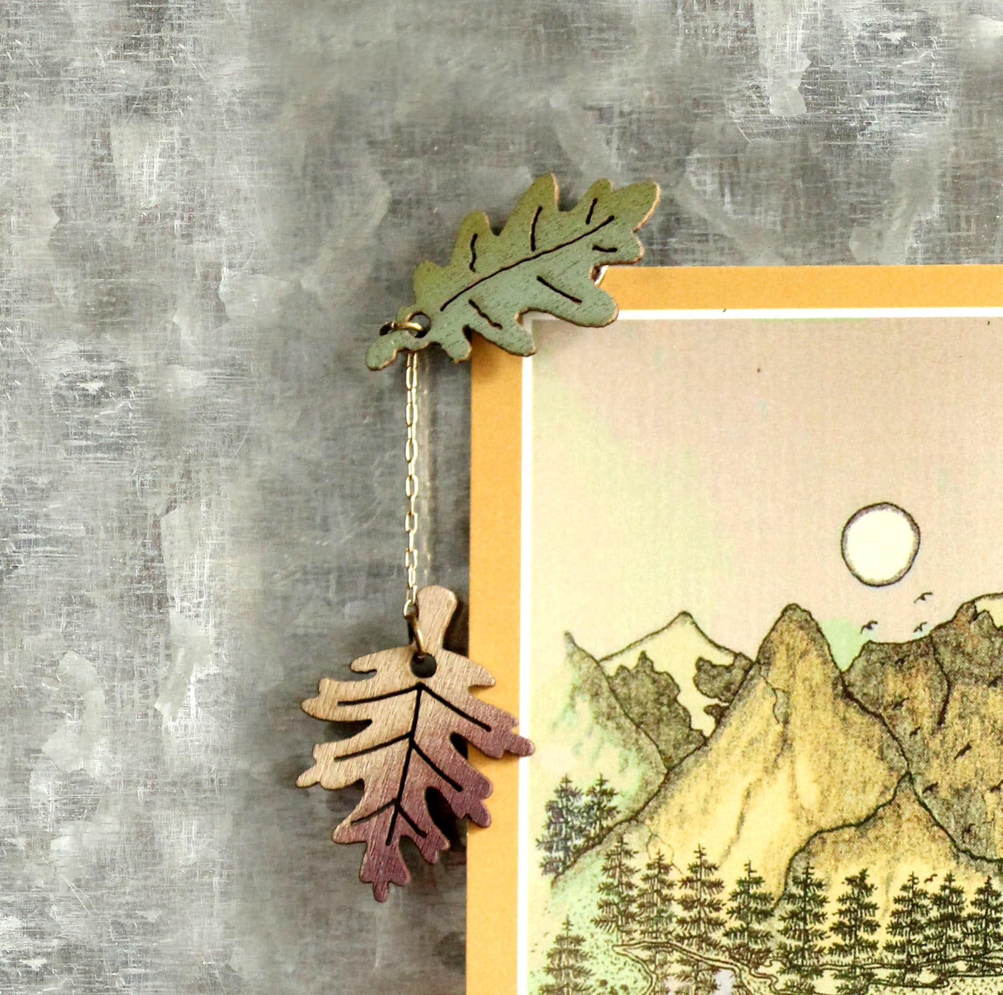 Autumn Leaves Magnet - Drifting Fall Leaves - Etsy