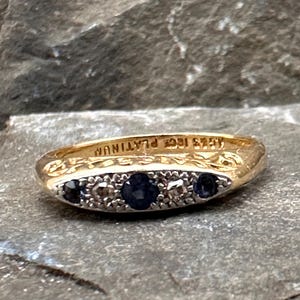 UK製アンティーク henry griffith &sons リング1206O▲ UK製アンティーク henry griffith &sons リング1206O△