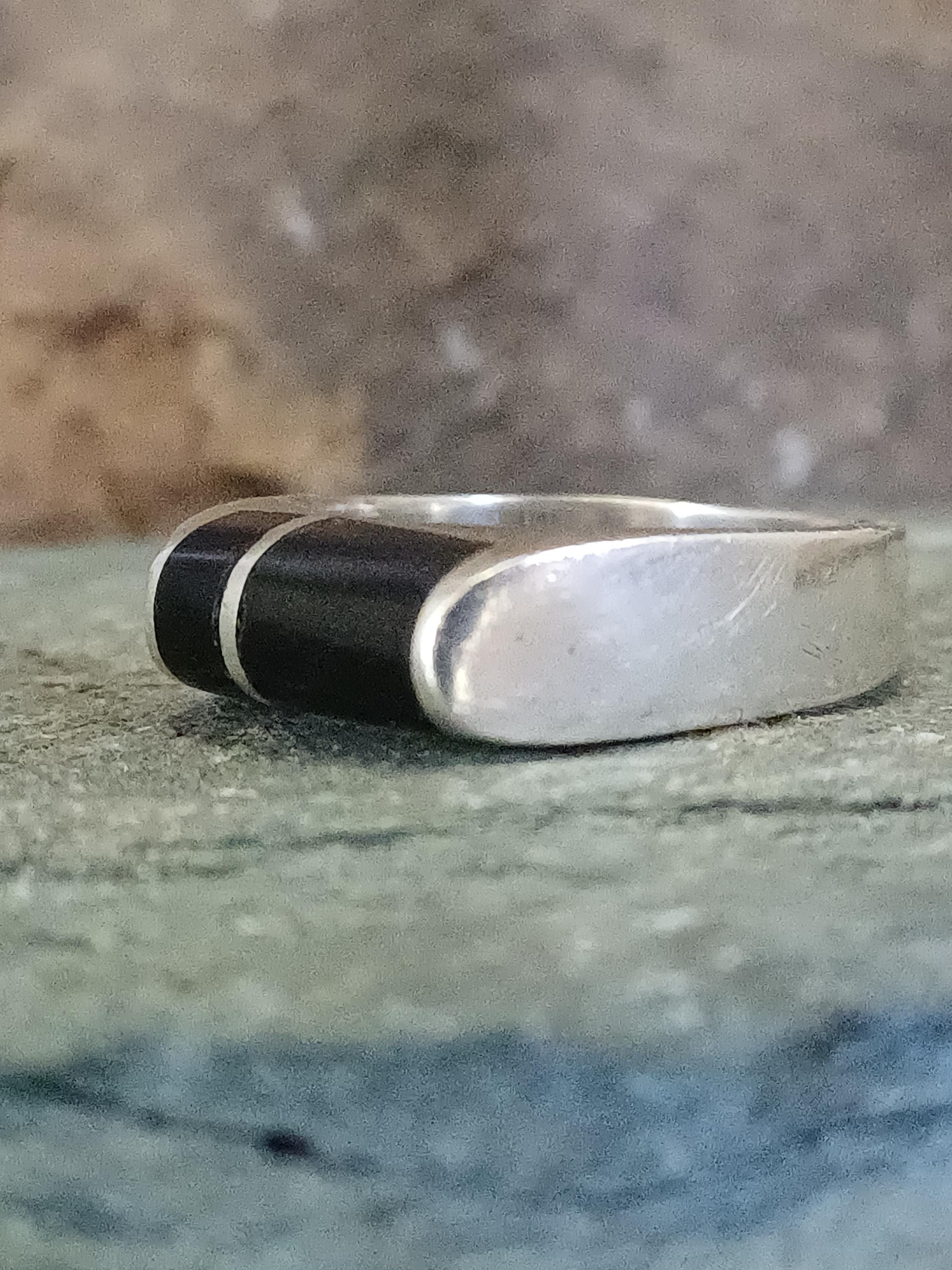 vintage バンブー　リング　silver925 TAXCO Taxco Modernist Ring - Etsy