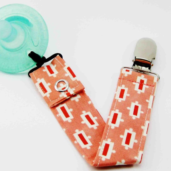 Soothie Pacifier Clip - Pink Pezzy Snap Only - Mam Gumdrop Nuk Avent Soothie