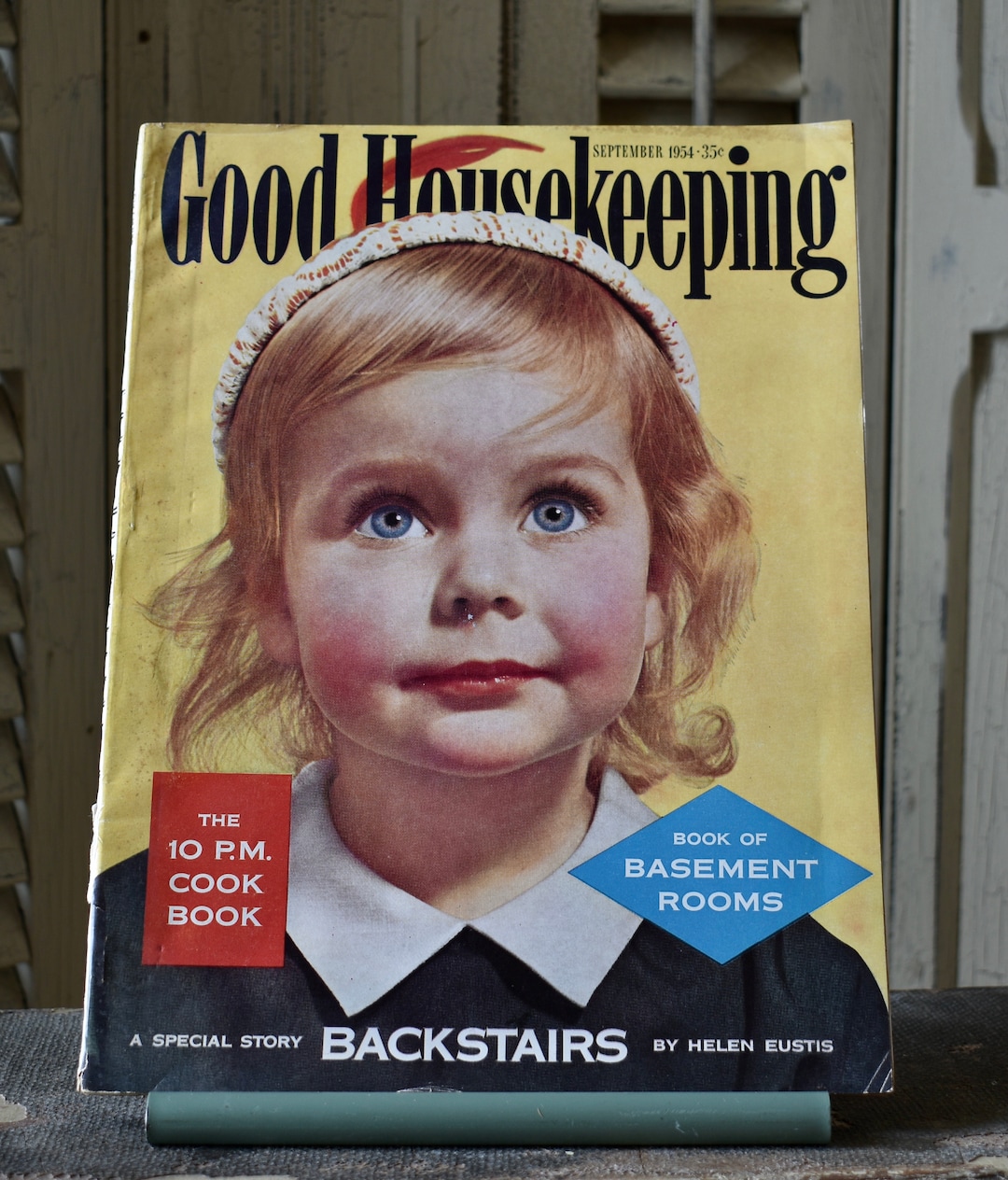 Vintage Magazine good Housekeeping 1954 Food and Fashion Early