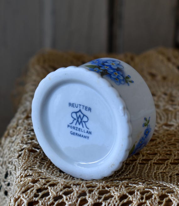 Vintage Ring Keeper-REUTTER Germany- Porcelain Pe… - image 5