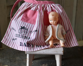 Bambola Barbie Baby Sits vintage del 1963, Mattel Baby in Vestaglia