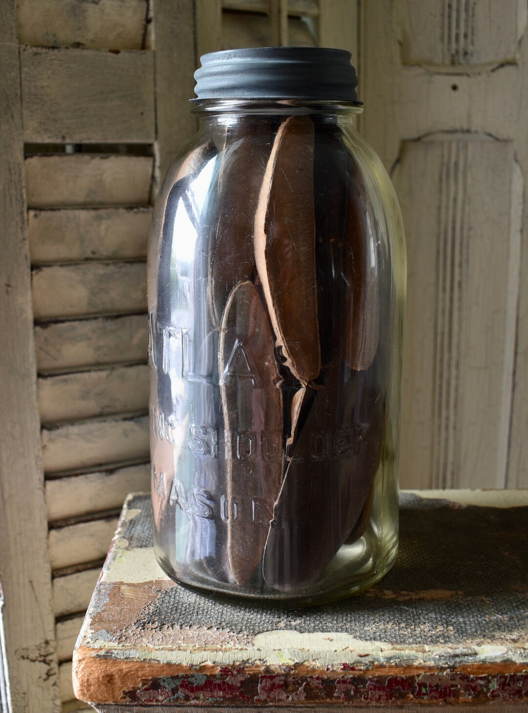 Make a Mason Jar Oil Candle Lamp - Gifts for the Holidays
