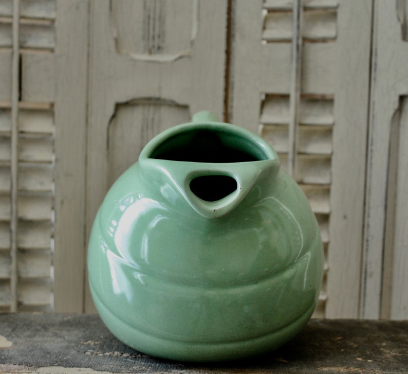 Antique Early York Pottery Beehive Pitcher Round Ribbed Large Etsy