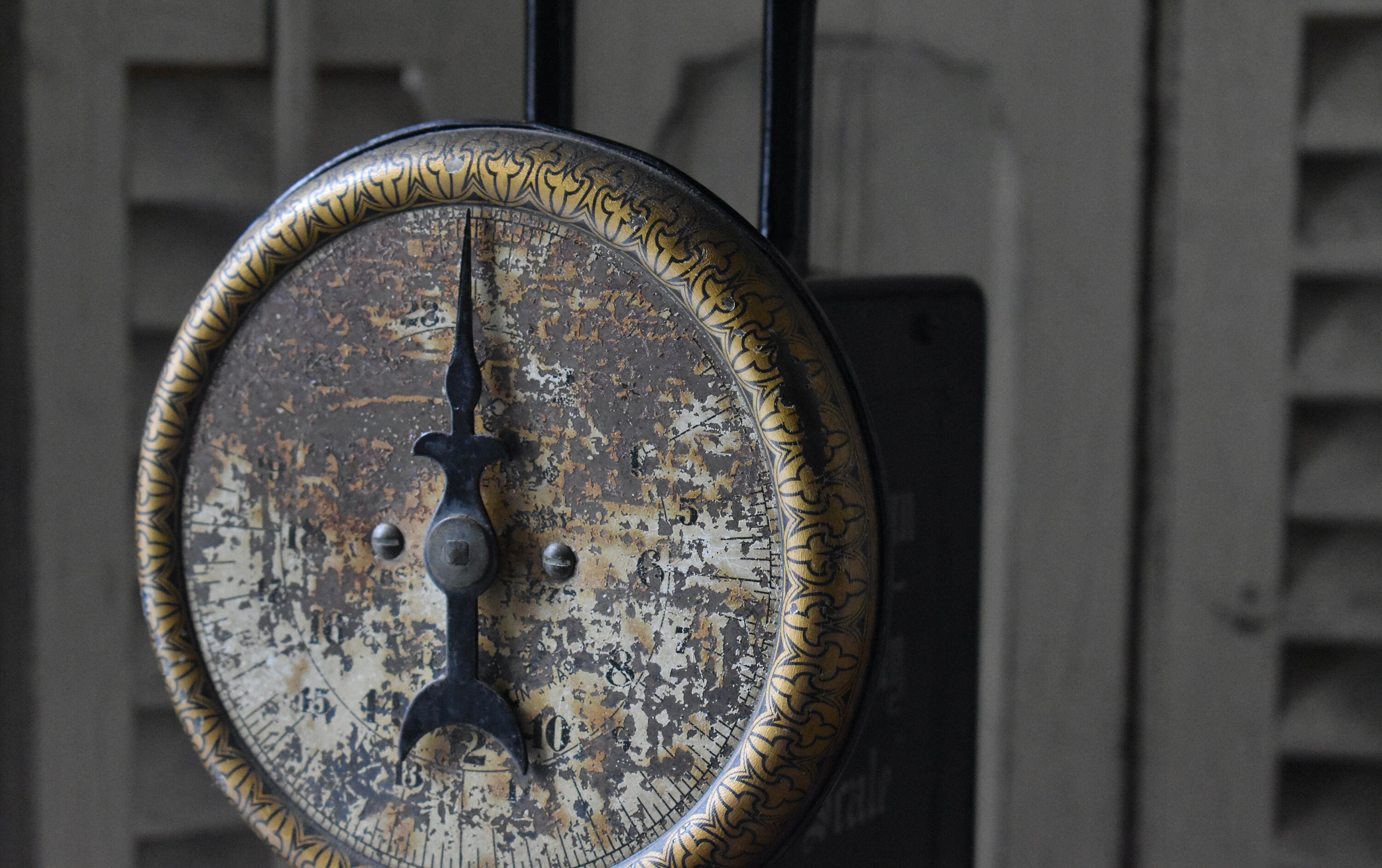 Antique Chondrometer / Grain Scale, Hanging Scale