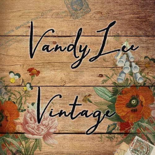 アンティーク ロイヤルドルトン プレート – 手描きラークスパー