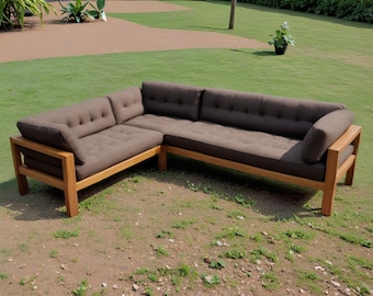 DIY Outdoor Sectional Sofa Build Plan: Patio Furniture (PDF File)