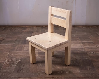 DIY Kids Chair Build Plan: Woodworking Project PDF Download