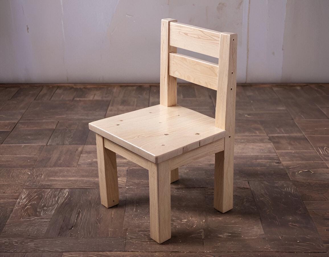 小さな木製の子供用椅子 - Etsy 日本