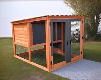 DIY Chicken Coop Plans: Outdoor Poultry House | Easy PDF Guide