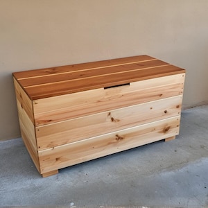 DIY Outdoor Storage Bench Plan, Woodworking Plans, Patio Furniture, PDF File