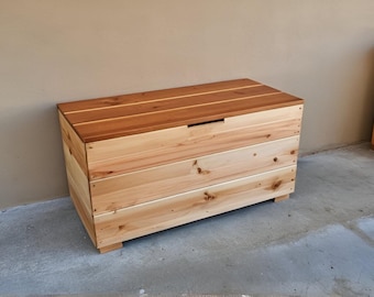 Bauplan für eine Gartenbank mit Stauraum: DIY-Holzbearbeitungsprojekt (PDF-Download)