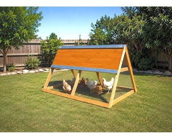 DIY Outdoor Chicken Coop Frame Build Plan: Woodworking plan(PDF Download
