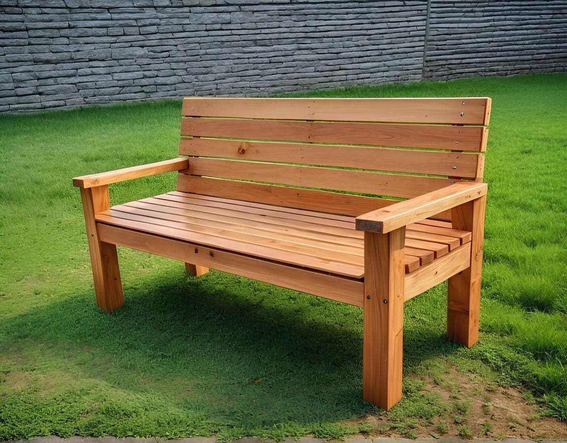 Wooden Bench