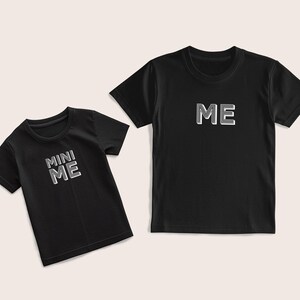 Me Mini Me Matching Shirts for Dad and Baby Toddler or Youth | Father’s Day Gift for New Dad | Funny Matching Daddy and Me T-Shirt Gift Set