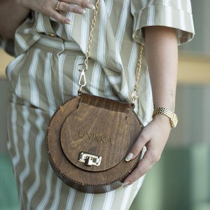 Luna - Unikka wooden bag