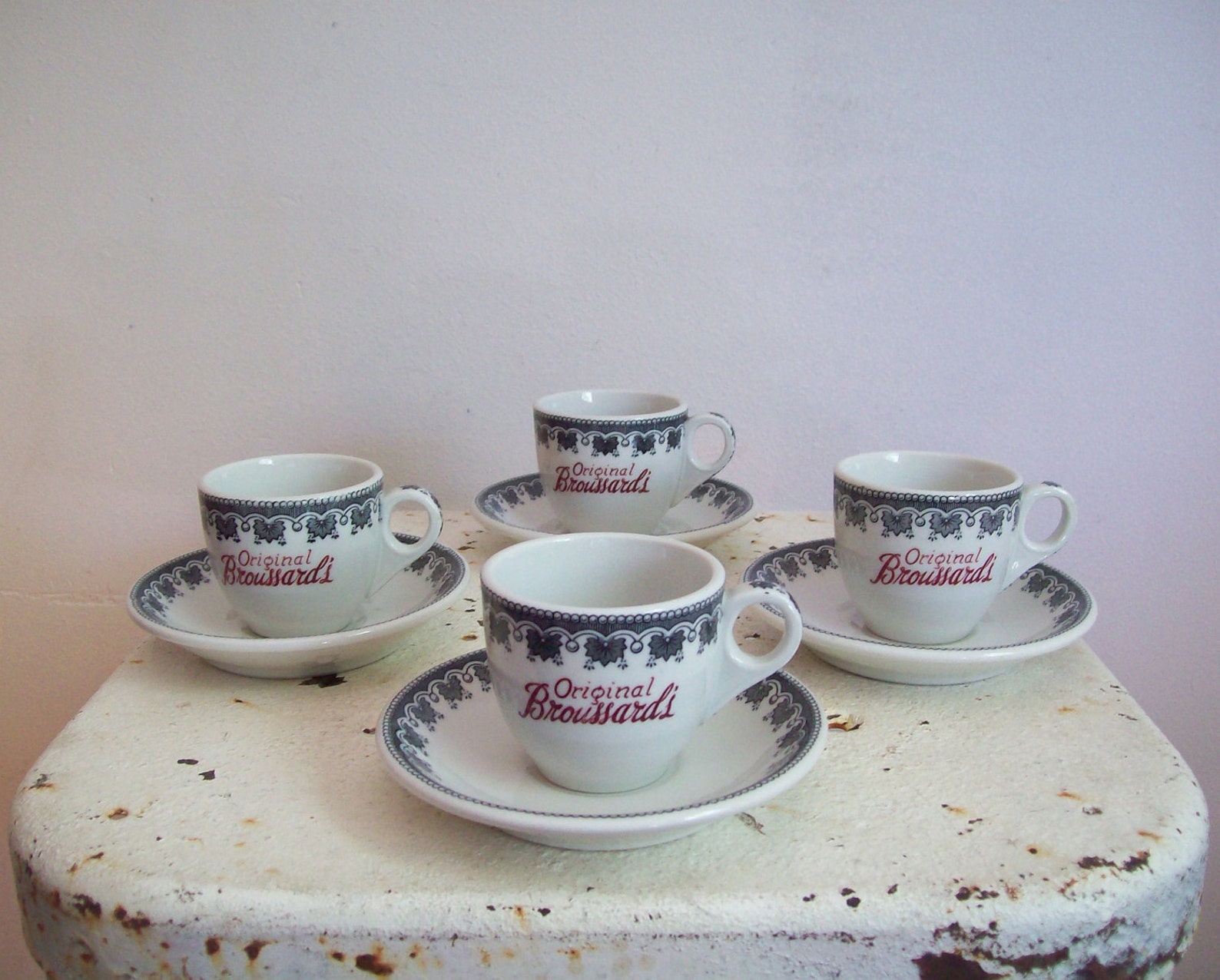 Vintage restaurant ware Original Broussards demitasse cup and Etsy