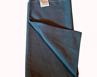 Vintage Original Soviet Wool Military Fabric Grey-Blue Uniform Material 726 GSM 3.5 yards 320 × 140 cm With Tag USSR 1988