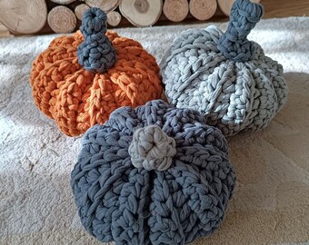 Handmade Crochet Pumpkins – Fall Home Decor for Halloween & Thanksgiving Ukraine New