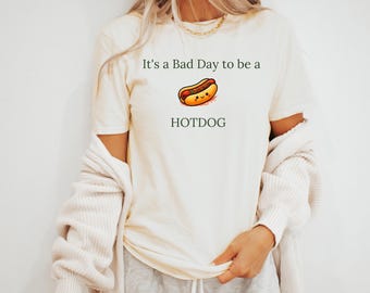 Funny Hot Dog Meme Shirt: Trendy Foodie Gift