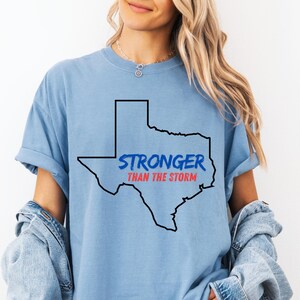 Texas Strong Shirt, Texas Strong Flood Disaster Relief T-Shirt, Hill Country Strong, Guadalupe River Rescuer Support Comfort Colors® T-Shirt