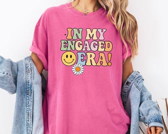 Comfort Colors Engaged Era Shirt: Future Mrs. Bridal Shower Gift