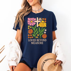 Christian Shirt , Bible Verse Shirt, Faith Christian Floral Jesus Shirt, Christian Gifts, Inspirational Shirt, Religious Shirt, Jesus Shirt