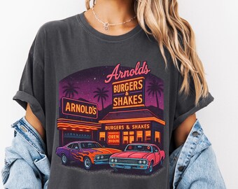 Vintage 90s Muscle Car Comfort Colors Shirt: Car Guy Gift
